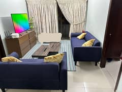 habitt sofa set with coffe table