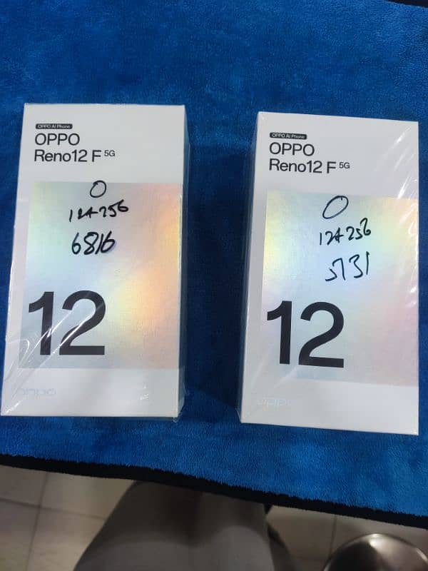 oppo Reno 12F 5G just box open 0