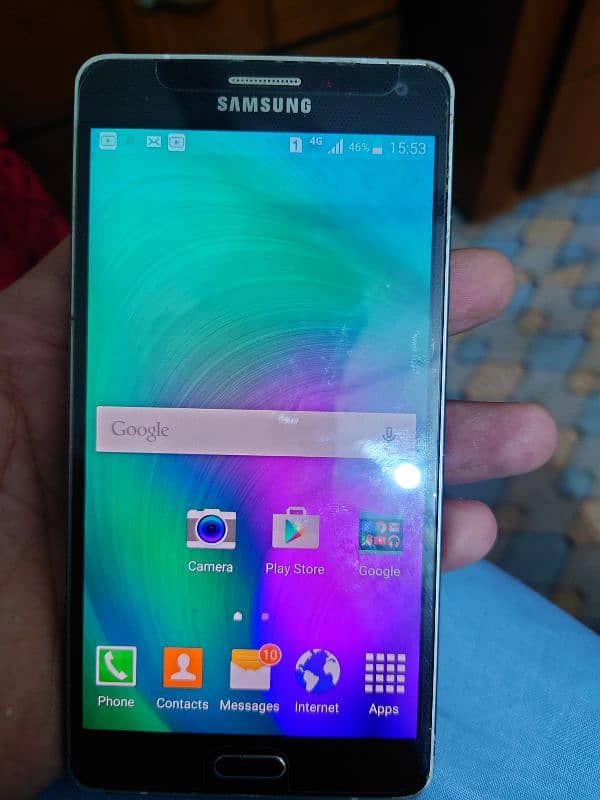 I am selling Samsung a7 best condition minor shade but AMOLED display 0