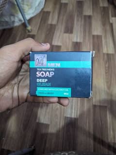 MY men face and body soap deep clean