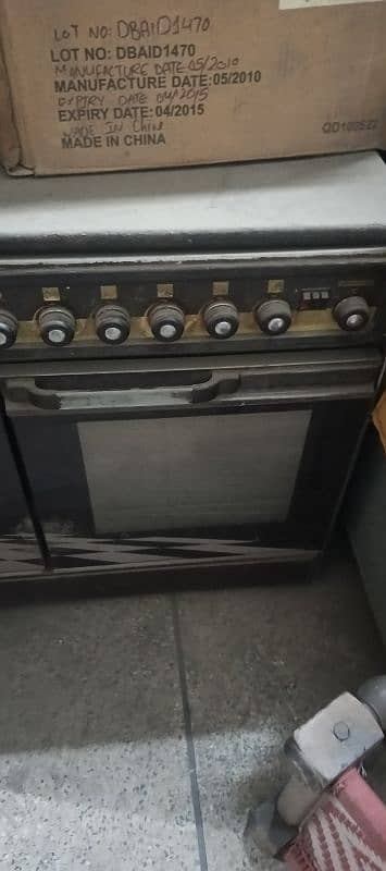 Cooking range Stove with attach Microwave baking Oven 2