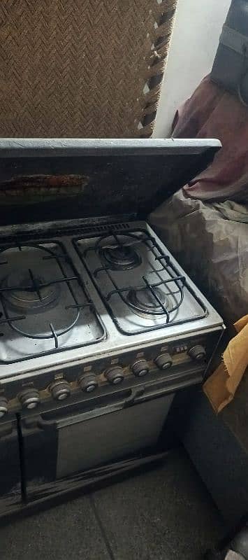 Cooking range Stove with attach Microwave baking Oven 7