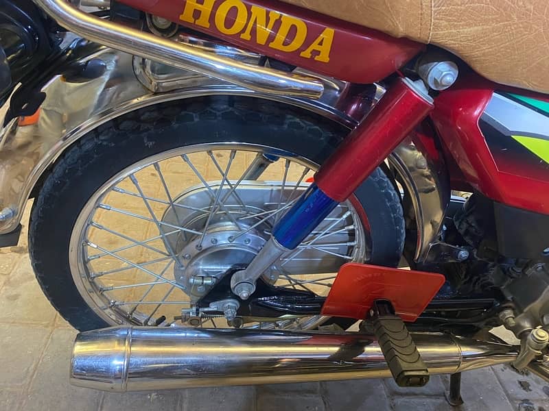 Honda CD 70cc 2022 modal Applied For 4