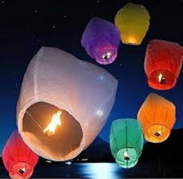 Sky lantern With Free Gift 0