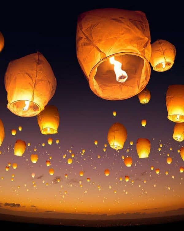 Sky lantern With Free Gift 1