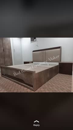 lasani Bed with side table