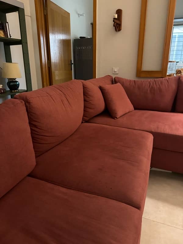 L shaped Sofa great condition for sale 2