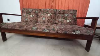 3 seater sofa pure wood