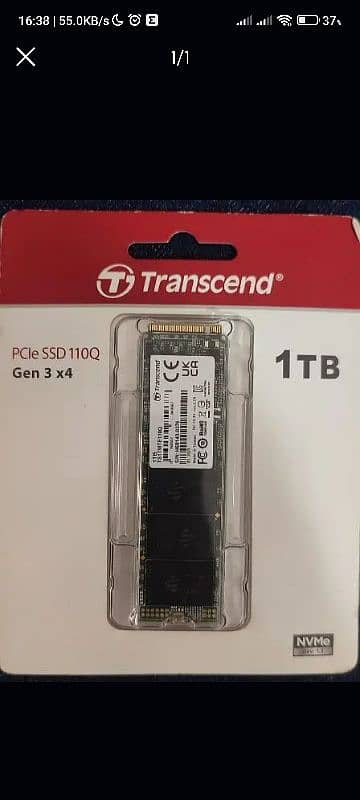 Transcend 1TB NVME 0