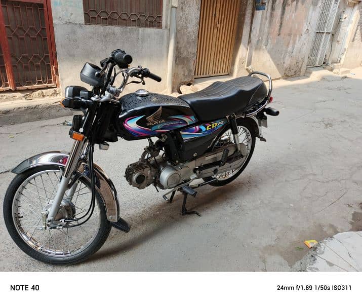 Honda CD 70 brand new lush condition 6