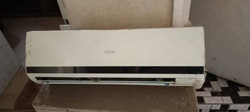 haier split AC 1 ton 0