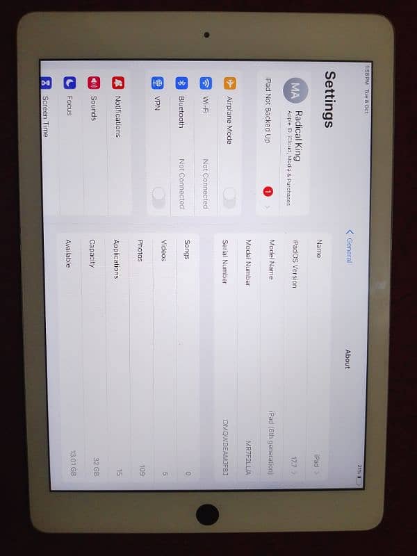 ipad 6th generation 7