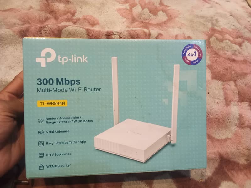 TP Link TL-WR844N Multi- Mode Wifi Router 1