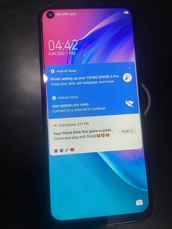 Tecno spark 5 pro, 4GB RAM 64GB Memory 0