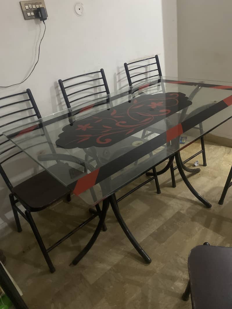 Glass dining table 3