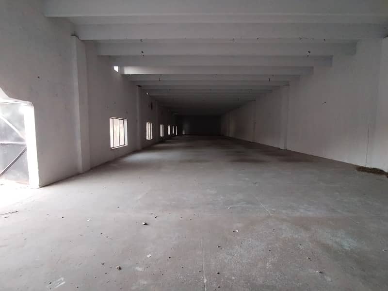 Factory Available For Rent 208 Chak Rd Near Model City One Canal Road Faisalabad 6