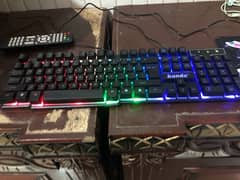 gaming pc for sale with keyboard and mouse