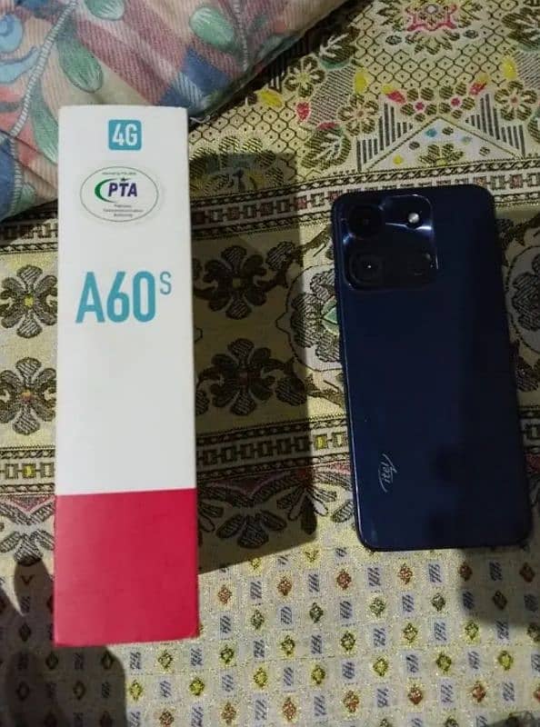 itel a60s Ram 4 room 128 2