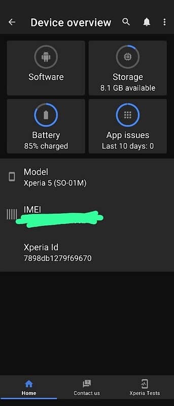 Sony Xperia 5 all  ok non pta petch ho jy ga 1