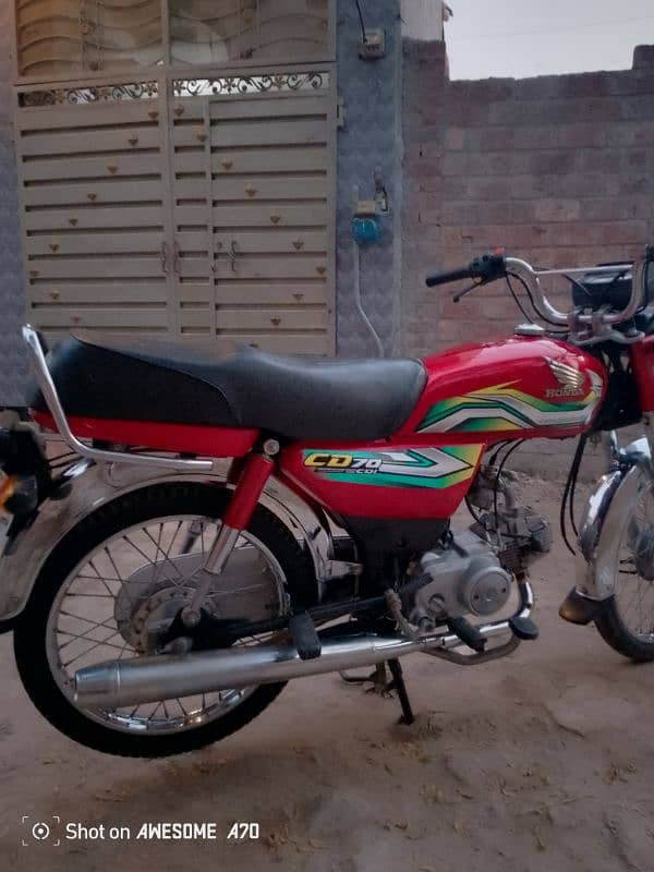 Honda CD 70 10/10 condition 3