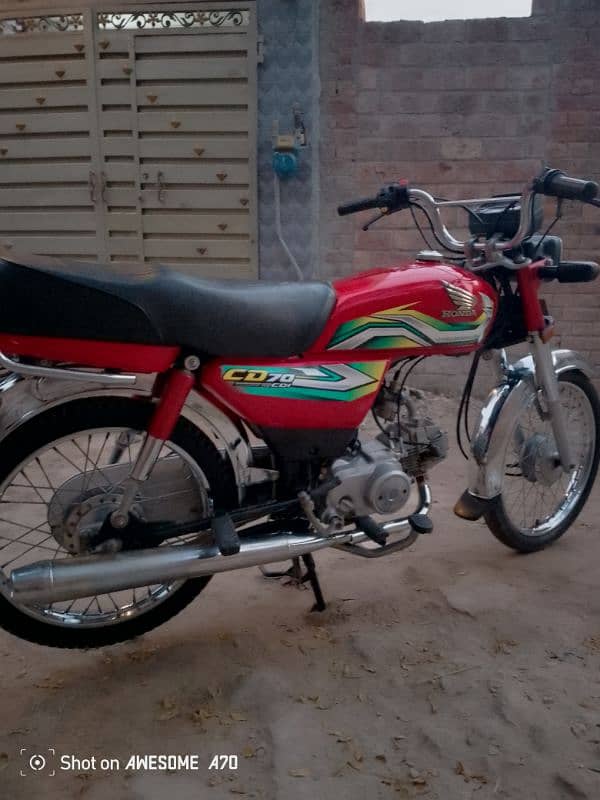 Honda CD 70 10/10 condition 4