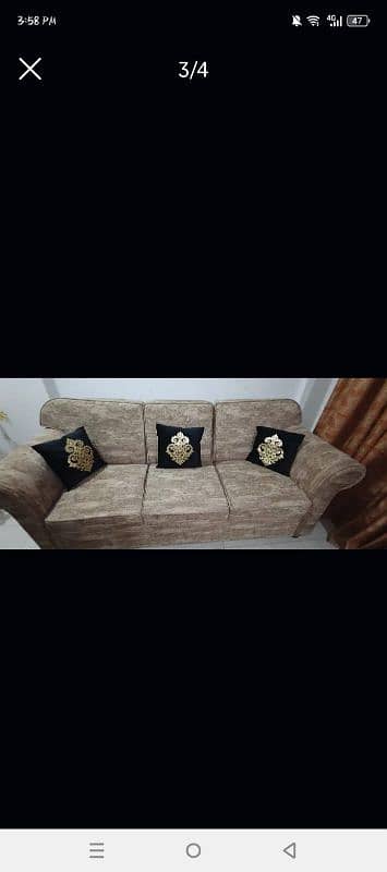 urgent sell like brand new 7seater sofa set 1