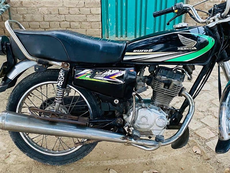 Honda 125 2012 Model total Gunine 03457541949 Depalpur city 3