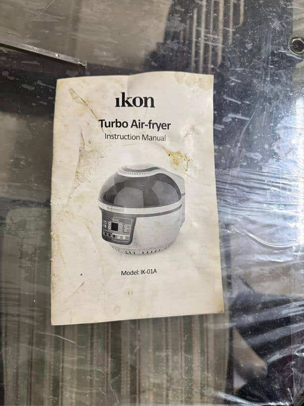 Ikon halogen 10L Air Fryer with all accessories 11