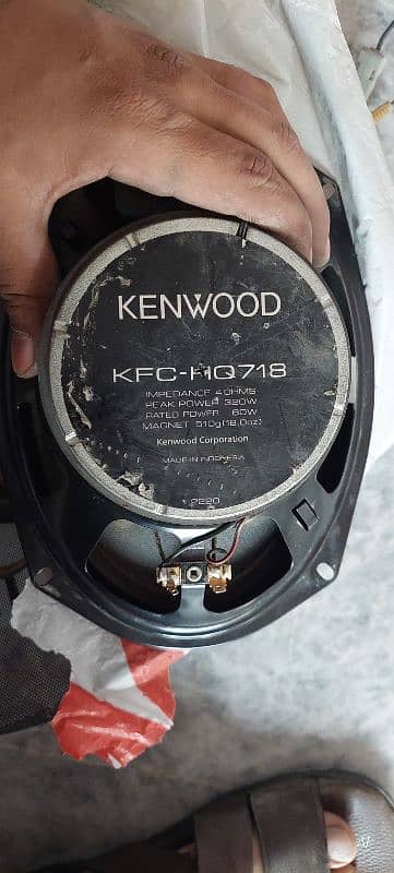 Kenwood 718 indonesian orignal with amp 0