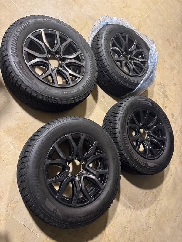 rims and tyres set 0