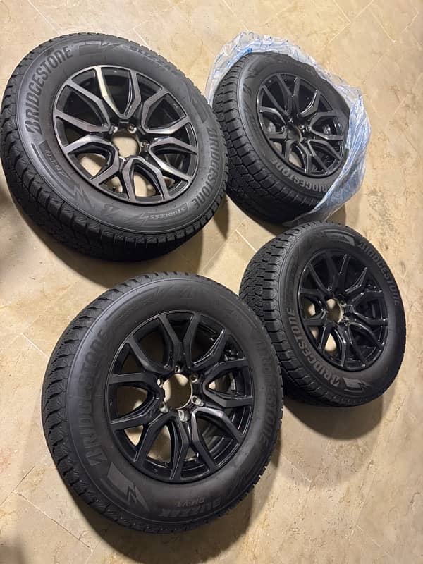 rims and tyres set 1