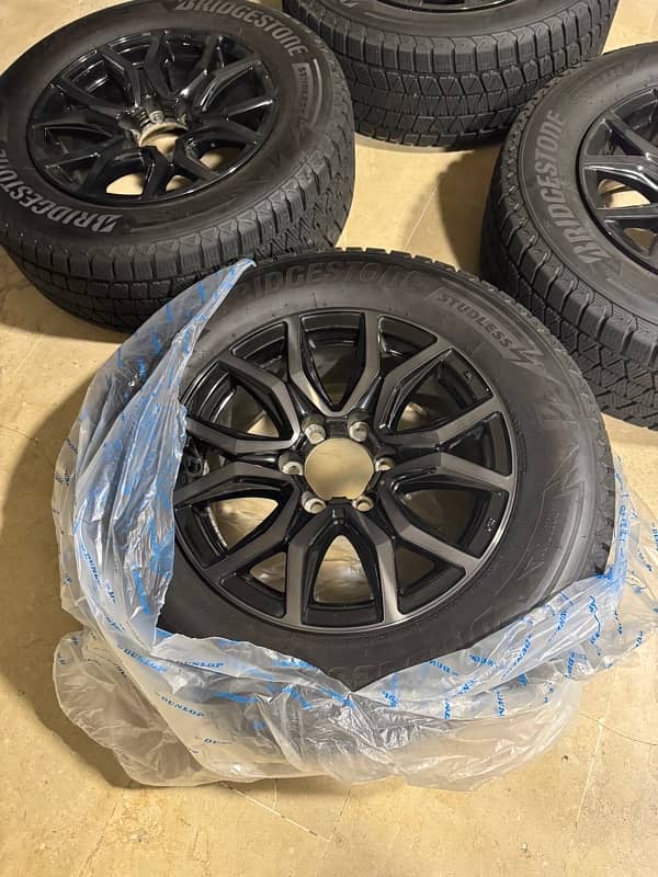 rims and tyres set 4