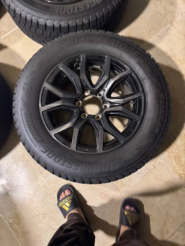 rims and tyres set 5