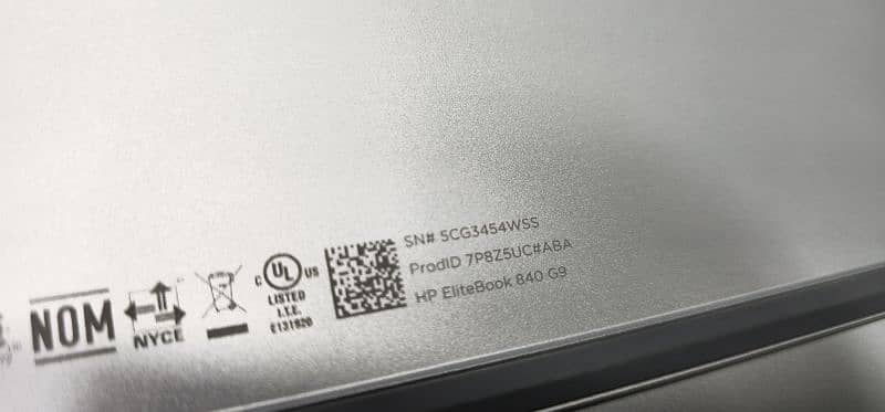 Hp Elitebook 840 G9 Core i7 12th generation 15