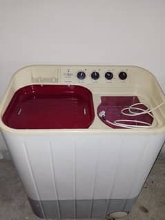 Super Asia S244 has 8 kg washing Capacity with 6 kg Dryer