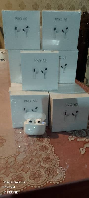 Earphones Earplugs/Earbuds Pro 6s 5