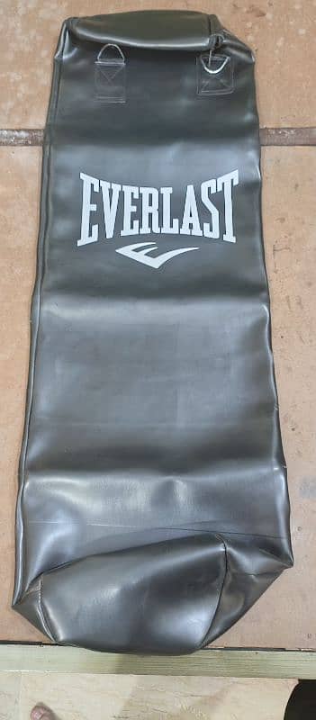 EVERLASTBOXING BAG WITH GLOVES AND CHAINS NEW 1