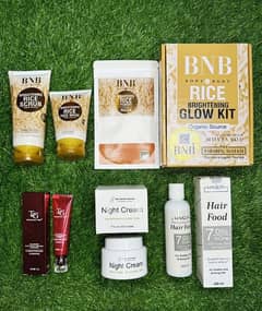 "7-in-1 Brightening Rice Skincare Set - Complete Beauty Care Package"