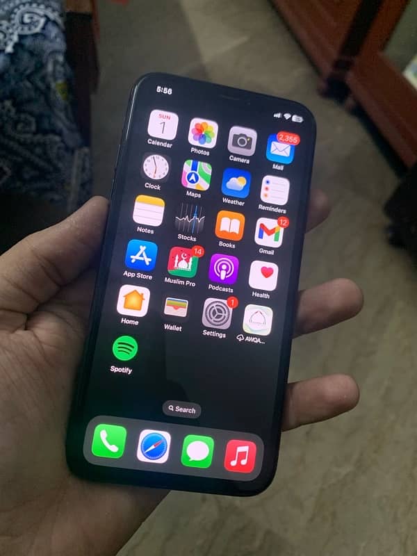 iPhone X pta approved with box 1