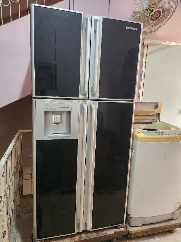 Hitachi 4 Door fridge 0