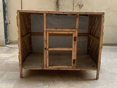 Wooden Hen Cage