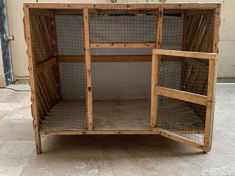 Wooden Hen Cage 6