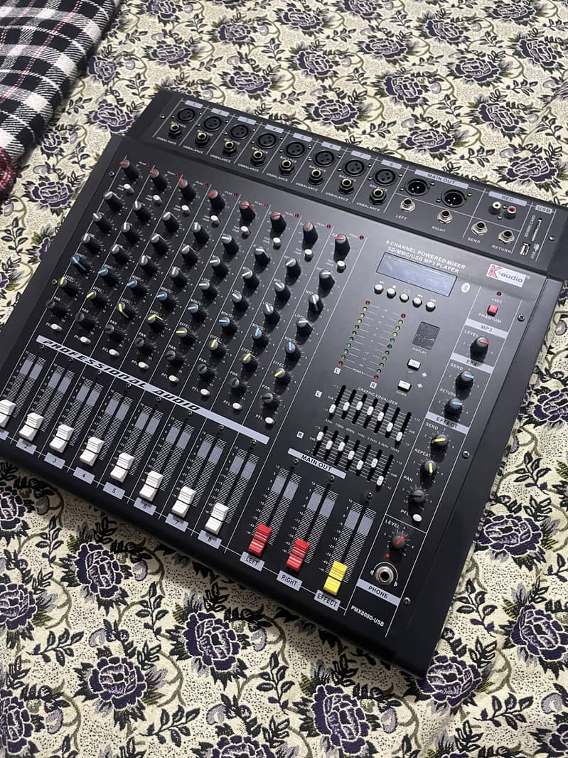 Audio mixer  and speaker 5