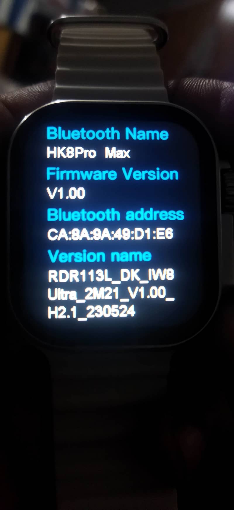 iW8 Ultra Smartwatch 10/10 10