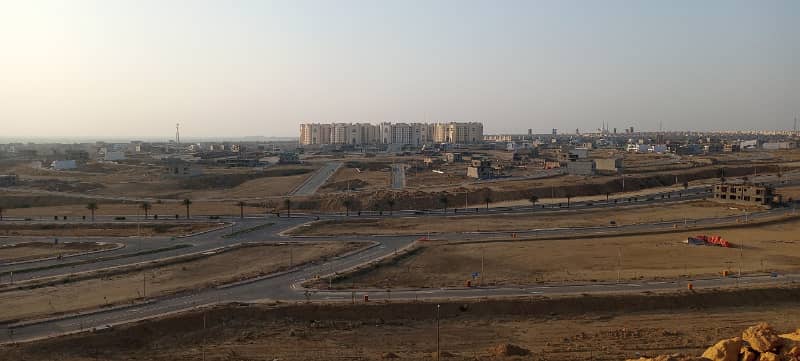 Bahria Hills Plots FOR SALE. Facing Jinnah Avenue and 2km from Main Entrance of BTK Heighted Location 0