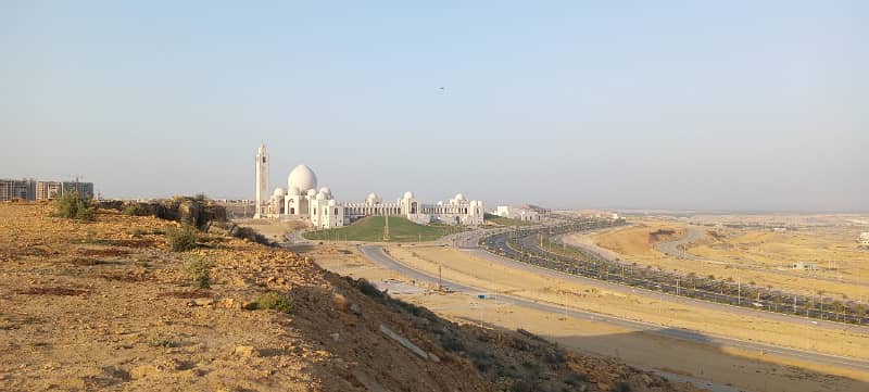 Bahria Hills Plots FOR SALE. Facing Jinnah Avenue and 2km from Main Entrance of BTK Heighted Location 1