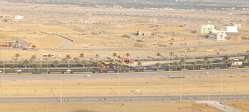 Bahria Hills Plots FOR SALE. Facing Jinnah Avenue and 2km from Main Entrance of BTK Heighted Location 6