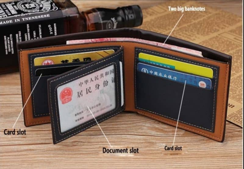 Leather wallet for men 1