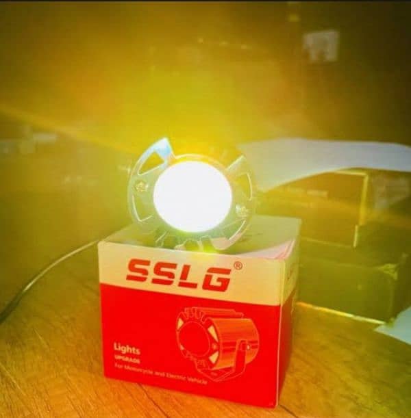 SSLG fog lights with three colours 2