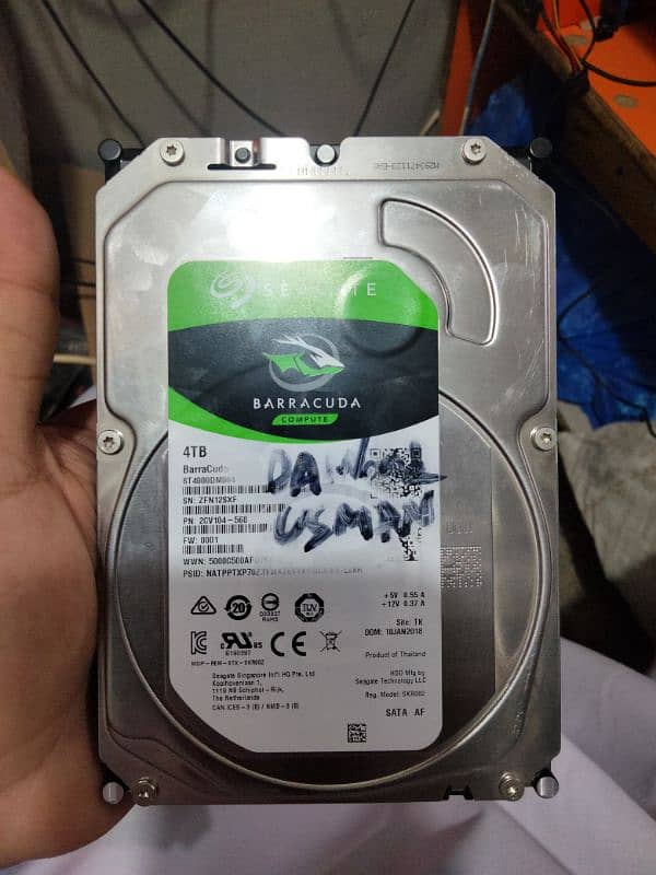 Seagate 4TB 0